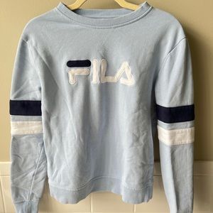 FILA Vintage Crew Neck Hoodie